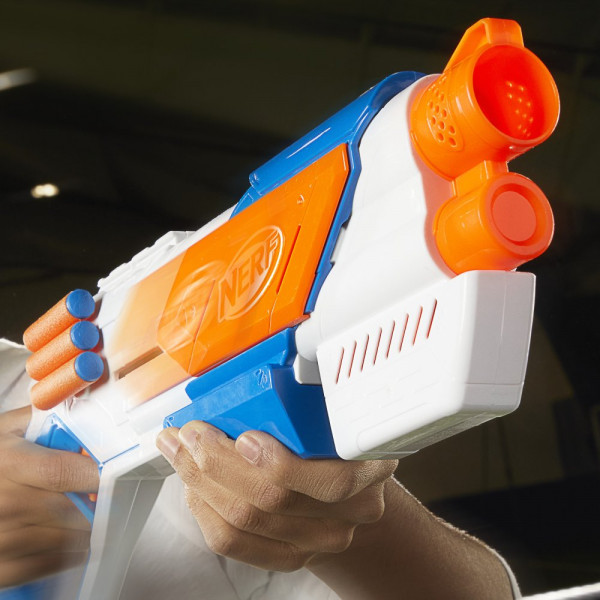 Фото - Уцінка - Бластер багатозарядний Hasbro Страйкбек серія ''Nerf N Series'' (G0218)