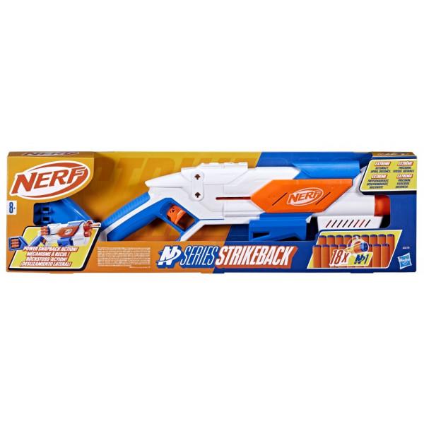 Фото - Уцінка - Бластер багатозарядний Hasbro Страйкбек серія ''Nerf N Series'' (G0218)