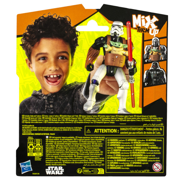 Фото - Колекційна фігурка Hasbro Зоряні війни серії MixMashers SW MIXMASHERS STORMTROOPER BASIC FIGURE (F9479_G0295)
