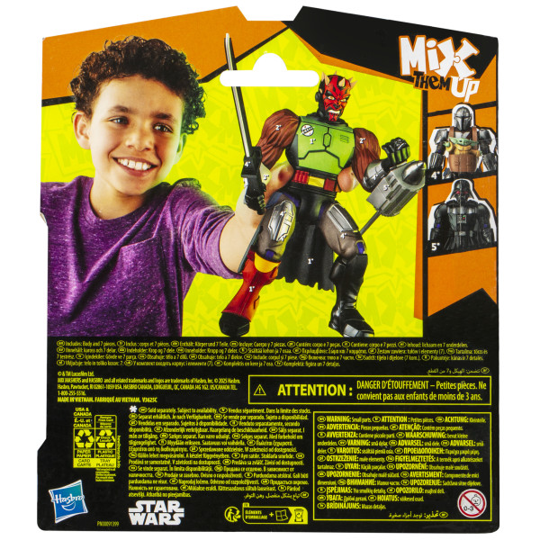 Фото - Колекційна фігурка Hasbro Зоряні війни серії MixMashers SW MIXMASHERS DARTH MAUL BASIC FIGURE (F9479_G0298)
