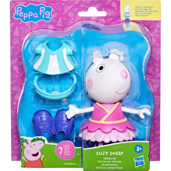 Фото - Колекційні фігурки набір Hasbro Peppa FIGURINES серії Модна пригода - ОДЕНЬ СЮЗІ (G0330)