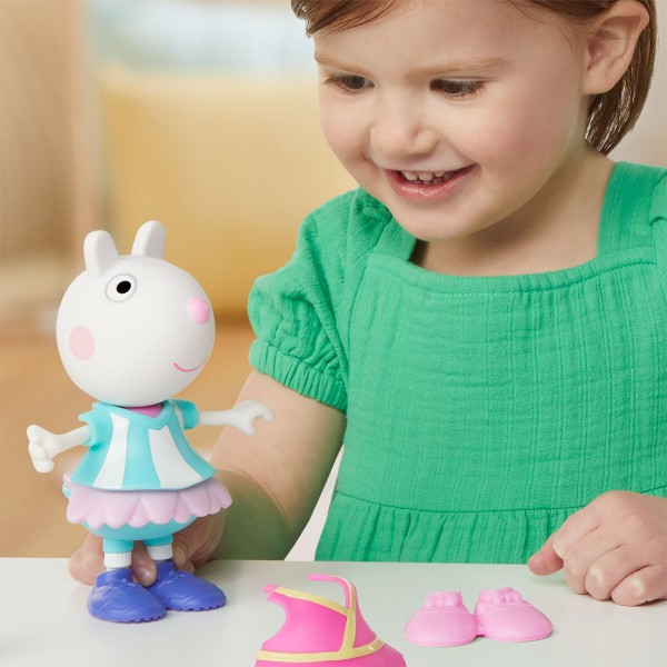 Фото - Колекційні фігурки набір Hasbro Peppa FIGURINES серії Модна пригода - ОДЕНЬ СЮЗІ (G0330)