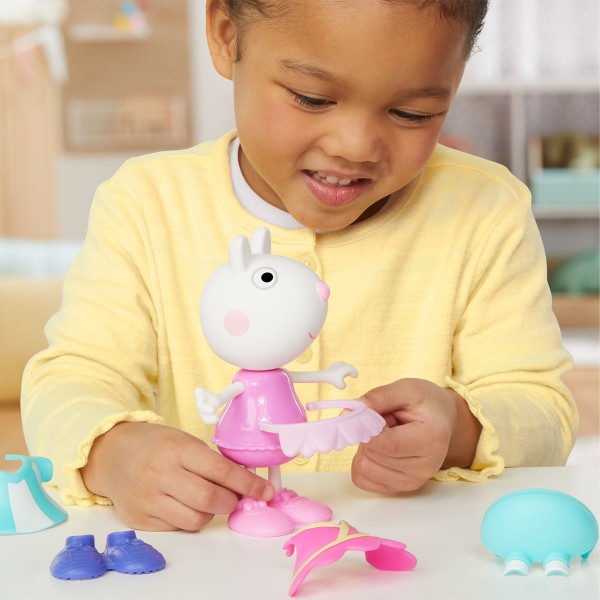 Фото - Колекційні фігурки набір Hasbro Peppa FIGURINES серії Модна пригода - ОДЕНЬ СЮЗІ (G0330)