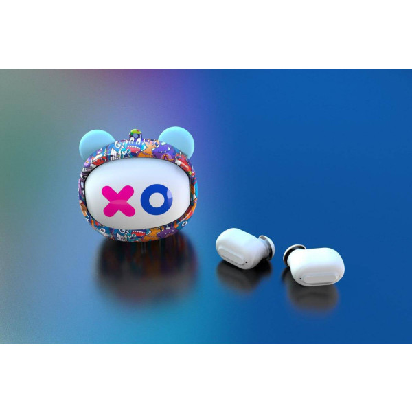 Фото - Наушники вкладыши беспроводные TWS XOKO G05-face changing Violet