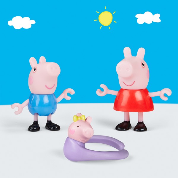Фото - Коллекционные фигурки набор Hasbro Peppa FIGURINES – БОЛЬШАЯ СЕМЬЯ ПЕППЫ (G0506)