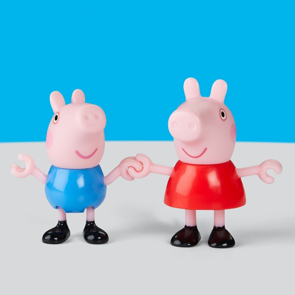 Фото - Коллекционные фигурки набор Hasbro Peppa FIGURINES – БОЛЬШАЯ СЕМЬЯ ПЕППЫ (G0506)