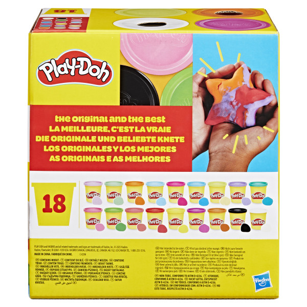 Фото - Матеріали Hasbro Play-Doh 18 баночок (G0522)