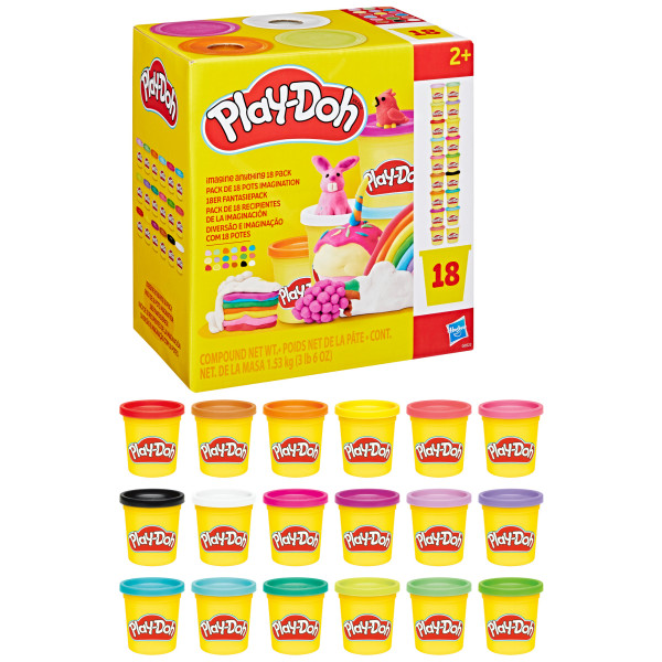 Фото - Матеріали Hasbro Play-Doh 18 баночок (G0522)
