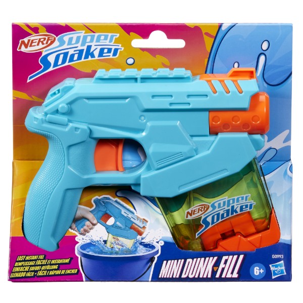 Фото - Водяной бластер Hasbro NERF "Мини Данк Фил" серии "Нерф Супер Сокер" (G0993)