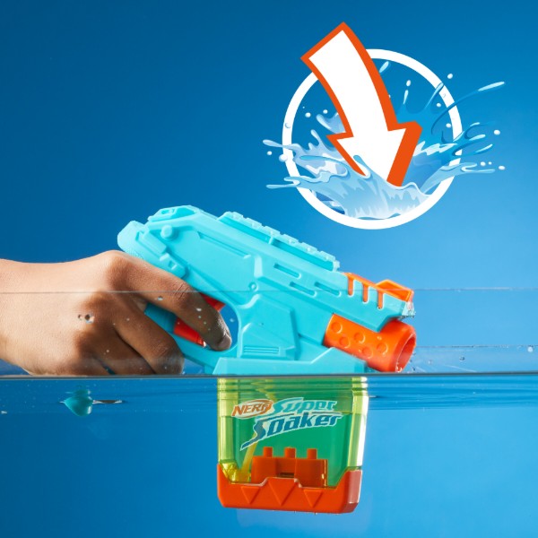 Фото - Водяной бластер Hasbro NERF "Мини Данк Фил" серии "Нерф Супер Сокер" (G0993)