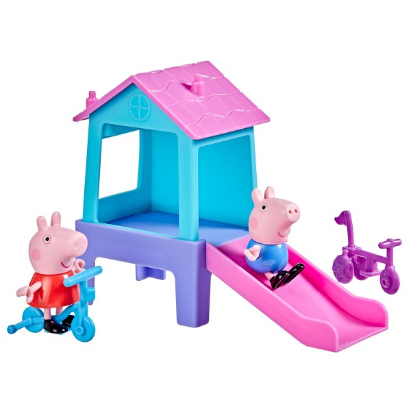Фото - Набор игровых фигурок Peppa Pig FIGURINES S2 – ВЕСЕЛЬЕ В ПАРКЕ (G1872)