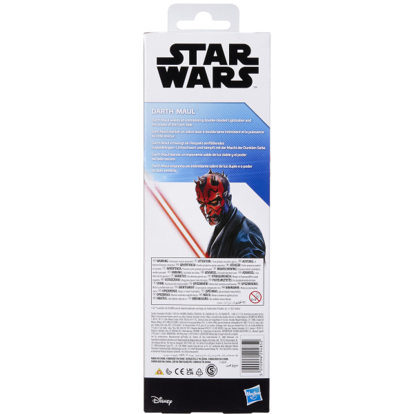 Фото - Коллекционная фигурка Hasbro серии Звездные войны SW TITAN HERO DARTH MAUL (G0771_G1278)