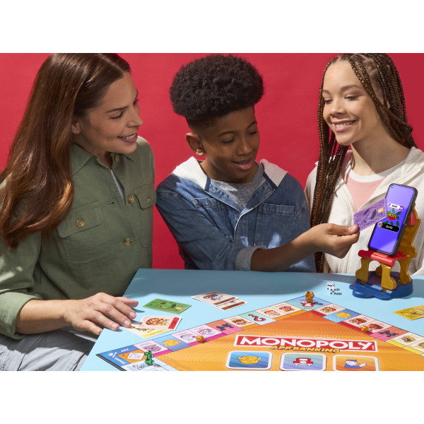 Фото - Настільна гра (8+) Hasbro MONOPOLY App Banking (G1424)