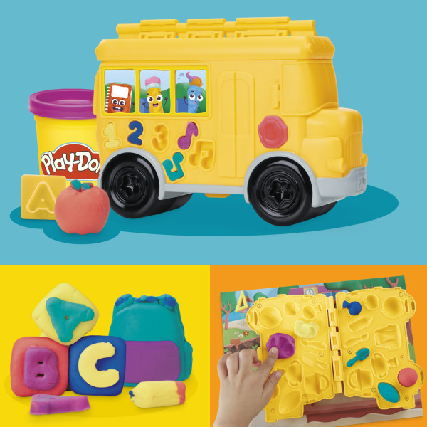 Фото - Набори для ліплення Hasbro Play Doh Веселий шкільний день (G1641)