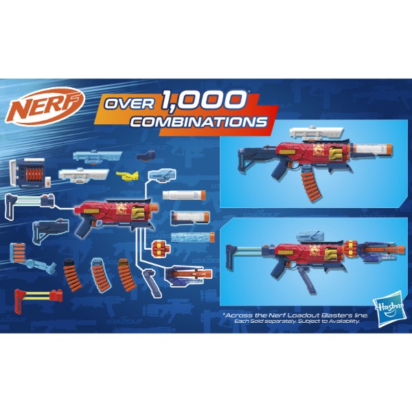 Фото - Бластер багатозарядний Hasbro Nerf Loadout Shadowspeed Recon (G1759)