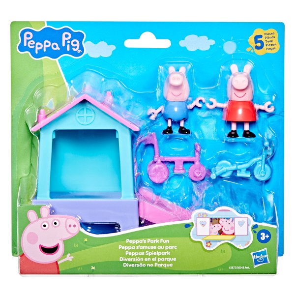 Фото - Набор игровых фигурок Peppa Pig FIGURINES S2 – ВЕСЕЛЬЕ В ПАРКЕ (G1872)