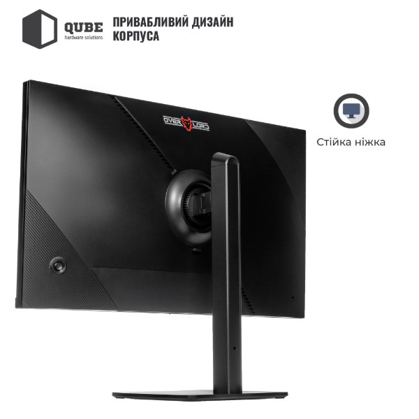 Фото - Уцінка - Монітор ігровий QUBE Overlord (G27Q180HC)