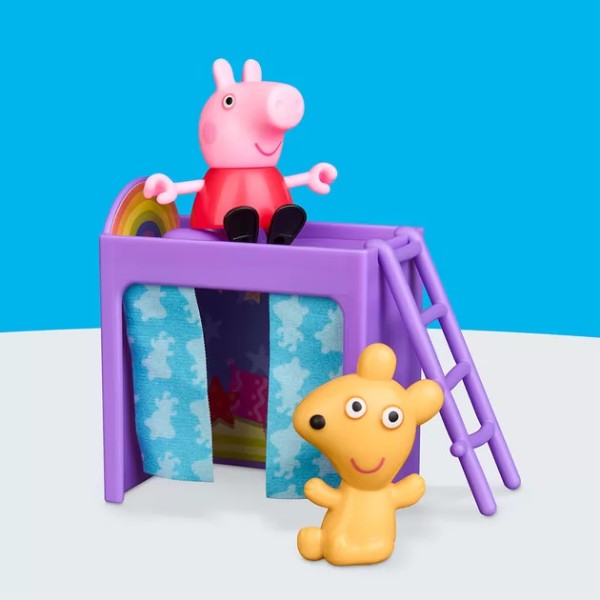 Фото - Набор игровых фигурок Peppa Pig FIGURINES серии Комнаты – КОМНАТА ПЕППЫ (G2834)