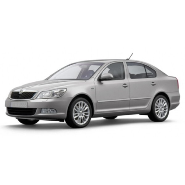 Фото - Коврики из экокожи в салон авто передние EVAtech для Octavia A5 (AT, 8 clips) Skoda 2004-2013 2 поколение Liftback EU (SK12161AG2TL4BBB)