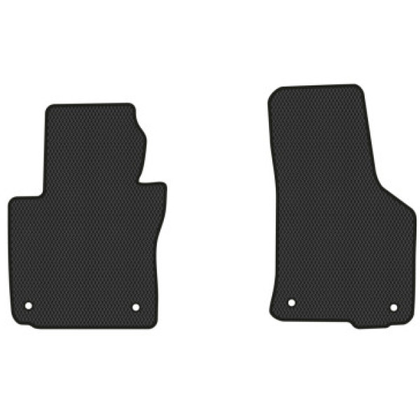 Фото - Килимки з екошкіри в салон авто передні EVAtech для Octavia A5 (AT, 8 clips) Skoda 2004-2013 2 покоління Liftback EU (SK12152AG2AV4BBB)