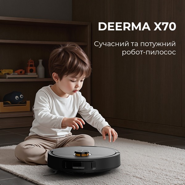 Фото - Робот-пылесос моющий Deerma X70