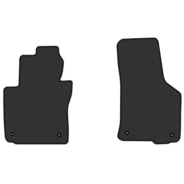 Фото - Килимки з екошкіри в салон авто передні EVAtech для Octavia A5 (MT, 4 clips) Skoda 2004-2013 2 покоління Liftback EU (SK12163AG2TL4BBB)