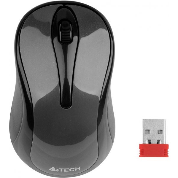 Фото - Мышь беспроводная A4tech G3-280A Grey