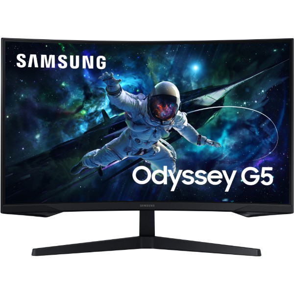 Фото - Монітор ігровий Samsung Odyssey G5 (LS32CG550EIXCI/UA)