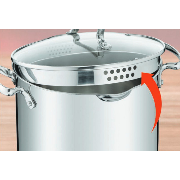 Фото - Набор посуды Tefal G719SA74 Duetto+ 10 пр. с ковшом (кастр. 24/22/20/18 с/кр., ковш 16 см с/кр)