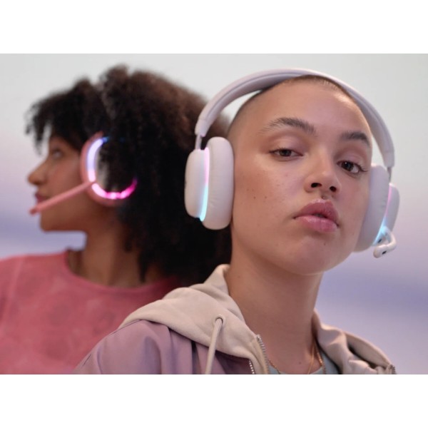 Фото - Гарнитура беспроводная игровая Logitech G735 Wireless Gaming Headset OFF WHITE (981-001083)