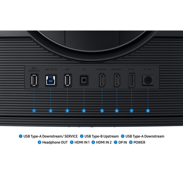 Фото - Монитор игровой Samsung Odyssey G7 (LS40FG756EIXUA)