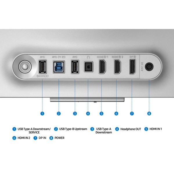 Фото - Монітор ігровий Samsung Odyssey OLED G8 G81SF (LS32FG812SIXCI/UA)
