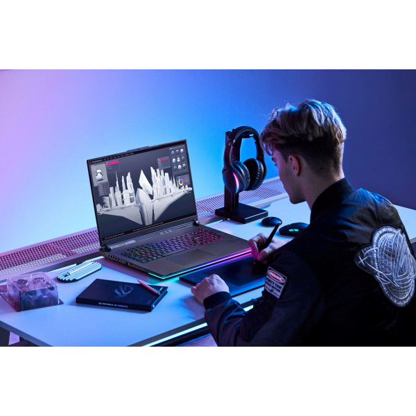 Фото - Ноутбук ігровий Asus ROG Strix SCAR 18 G834JYR-R6059X Off Black