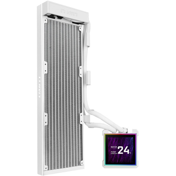 Фото - Водяная система охлаждения Lian Li HydroShift II LCD-S 360N FANLESS White (G89.GHS2LCDS36NW.00)