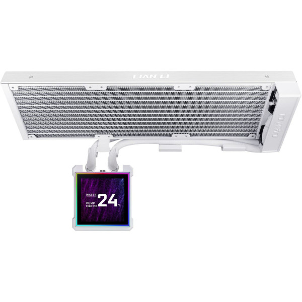 Фото - Водяная система охлаждения Lian Li HydroShift II LCD-S 360N FANLESS White (G89.GHS2LCDS36NW.00)