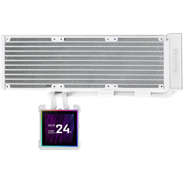 Фото - Водяная система охлаждения Lian Li HydroShift II LCD-S 360N FANLESS White (G89.GHS2LCDS36NW.00)
