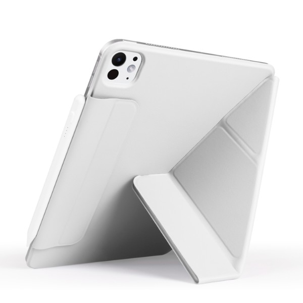 Фото - Чехол для планшета BeCover Ultra Slim Origami Magnetic с креплением Apple iPad Pro 11" M4 2024 Gray (712962)