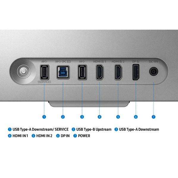 Фото - Монитор игровой Samsung Odyssey 3D G90XF (LS27FG900XIXCI)