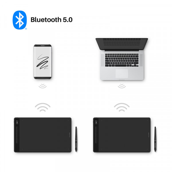 Фото - Графічний планшет Huion Inspiroy Giano G930L + рукавичка