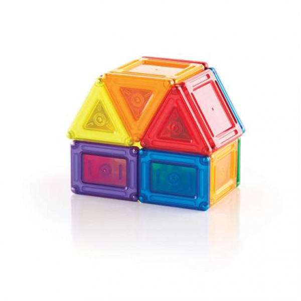 Фото - Магнітний конструктор Guidecraft PowerClix Solids, 24 деталі (G9420)