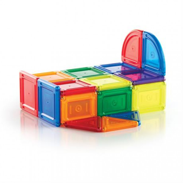 Фото - Магнітний конструктор Guidecraft PowerClix Solids, 24 деталі (G9420)