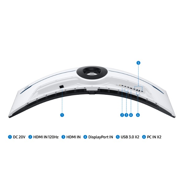 Фото - Монітор ігровий Samsung Odyssey Neo G9 G95NC (LS57CG952NIXUA/ZXUA)