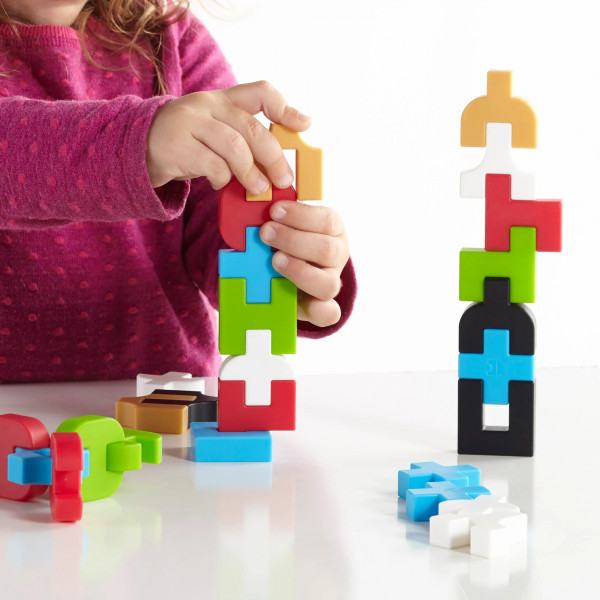 Фото - Пластиковий конструктор Guidecraft IO Blocks з доповненою 3d реальністю, 76 деталей (G9600)