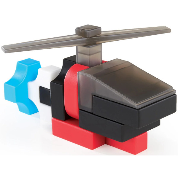 Фото - Пластиковий конструктор Guidecraft IO Blocks Літаки і кораблі з доповненою 3d реальністю, 59 деталей (G9608)