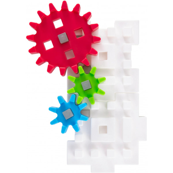 Фото - Пластиковий конструктор Guidecraft IO Blocks Tabletop System з доповненою 3d реальністю, 118 деталей (G9640)