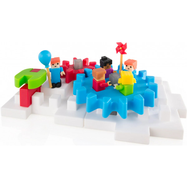 Фото - Пластиковий конструктор Guidecraft IO Blocks Tabletop System з доповненою 3d реальністю, 118 деталей (G9640)