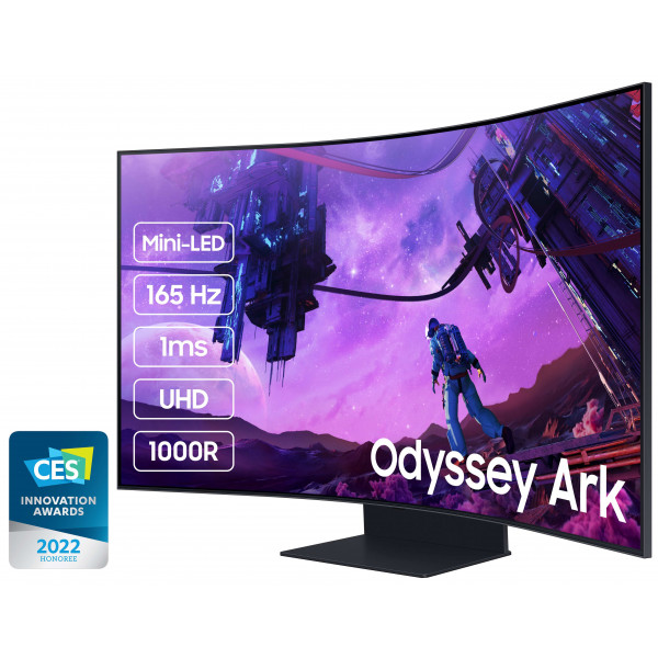 Фото - Монитор игровой Samsung Odyssey Ark (LS55BG970NIXCI)