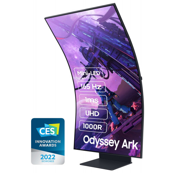 Фото - Монитор игровой Samsung Odyssey Ark (LS55BG970NIXCI)