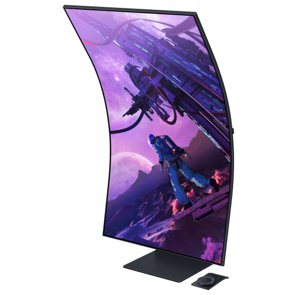 Фото - Монитор игровой Samsung Odyssey Ark (LS55BG970NIXCI)