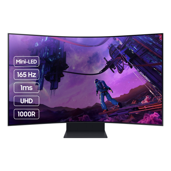 Фото - Монитор игровой Samsung Odyssey Ark (LS55BG970NIXCI)
